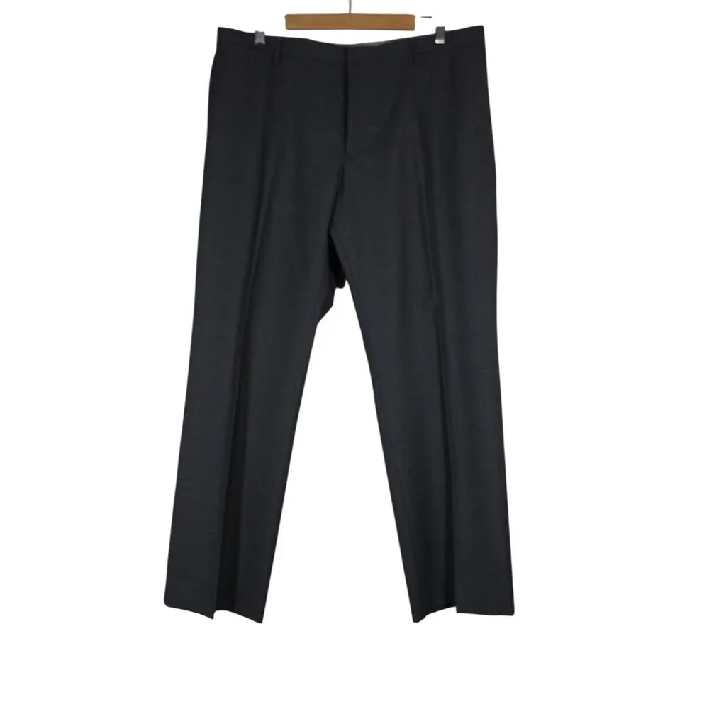Banana Republic men's classic fit straight leg tailored wool dress pants 36‎